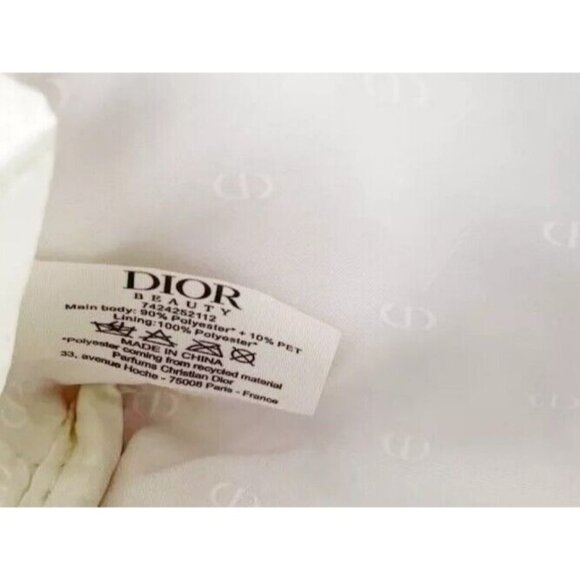 Dior 2024 Holiday Limited Edition Pouch Gold Logo Charms New Free Designer Sampl - Picture 6 of 7